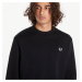 Mikina FRED PERRY Crewneck Sweatshirt Black XXL