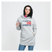 TOMMY JEANS W Floral Flag Hoody Grey