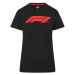 Formule 1 dámske tričko Logo black 2024