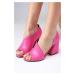 Mio Gusto Eva Fuchsia Heeled Shoes