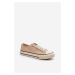 Men's Low Sneakers Big Star Beige