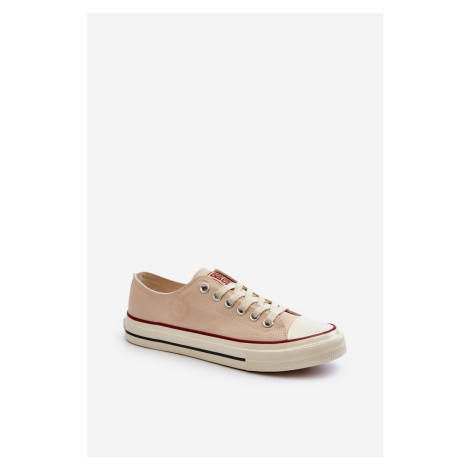 Men's Low Sneakers Big Star Beige