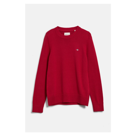 SVETER GANT CLASSIC COTTON C-NECK RUBY RED