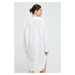 Bavlnená nočná košeľa Polo Ralph Lauren biela farba,bavlnená,4P9005