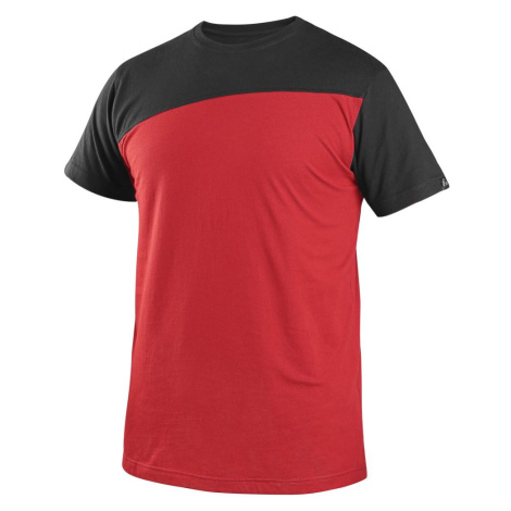 Canis (CXS) Pánske tričko CXS OLSEN - Červená / čierna