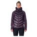 Northfinder Rita Dámska hybridná zateplená bunda BU-6154SP dark plum