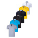 SIX SET T8582 DEWBERRY MENS T-SHIRT-BLACK-WHITE-NAVY BLUE-DARK TURQUOISE-YELLOW-GREY