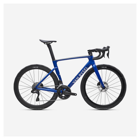 Cestný bicykel RCR Shimano 105 DI2 12R snímač výkonu modrý