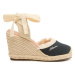 Blauer Espadrilky S3WELLS01/CAN Tmavomodrá