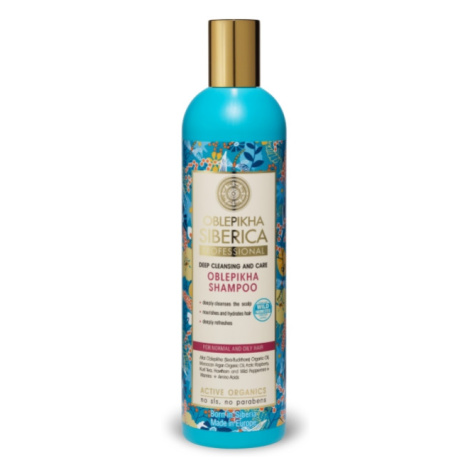 Natura Siberica Rakytníkový šampón pre normálné a mastné vlasy - Hĺbkové umývanie a starostlivos