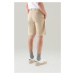 Šortky Woolrich Classic Chino Short Beach Sand