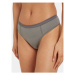 Calvin Klein Underwear Stringové nohavičky 000QF7431E Sivá