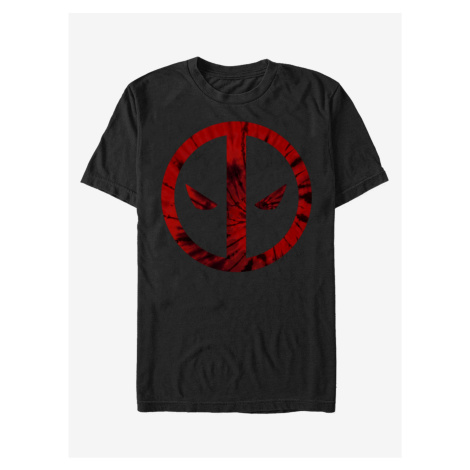 Černé unisex tričko ZOOT.Fan Marvel Deadpool Tie-Dye
