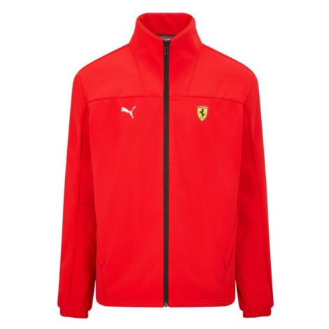 Ferrari pánska bunda Puma Logo Softshell red F1 Team 2021
