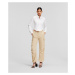 Nohavice Karl Lagerfeld Soft Cargo Pant Beige