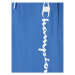 Champion Plavecké šortky Embroidered Script Logo 306107 Modrá Regular Fit