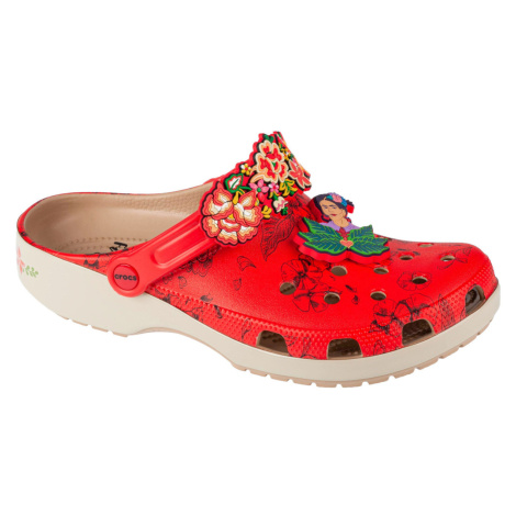 Crocs  Classic Frida Kahlo Classic Clog  Papuče Červená