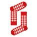 Happy Socks Ponožky Vysoké Unisex MIC01-4300 Červená