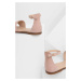 Semišové sandále Answear Lab dámske, ružová farba