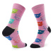 Happy Socks 3-Pack Mixed Cat Socks Gift Set