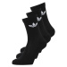 ADIDAS ORIGINALS Ponožky 'Trefoil Cushion Crew '  čierna / biela