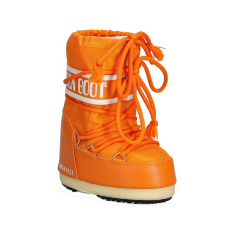 Detské vysoké zimné topánky MOON BOOT ICON NYLON, 090 sunny orange