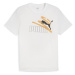 Puma ESSENTIALS + LOGO LAB SUMMER TEE Pánske tričko, biela, veľkosť