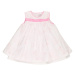 BOSS Kidswear Šaty  biela / pastelovo ružová / ružová