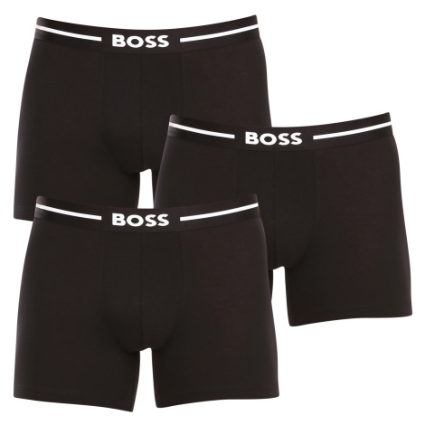 3PACK pánske boxerky BOSS čierné (50510698 001) Hugo Boss
