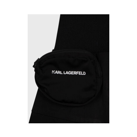 KARL LAGERFELD Sukňa Z13086 Čierna Regular Fit