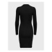 ONLY Každodenné šaty Siva 15272667 Čierna Slim Fit