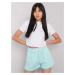 Mint casual shorts Reya RUE PARIS