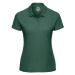 Polycotton Women's Green Polo Shirt Russell