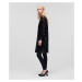 Košeľa Karl Lagerfeld Long Sequin Tunic Čierna