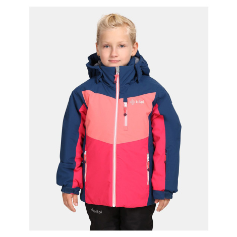 Girls' ski jacket Kilpi VALERA-JG Dark blue