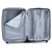 Tmavosivá sada troch cestovných kufrov FLAMINGO 2011, Luggage 3 sets (L,M,S) Wings, Dark grey