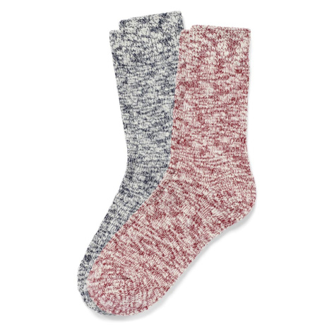 Pletené ponožky, 2 páry Tchibo