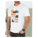 Men's T-shirt with white Dstreet print