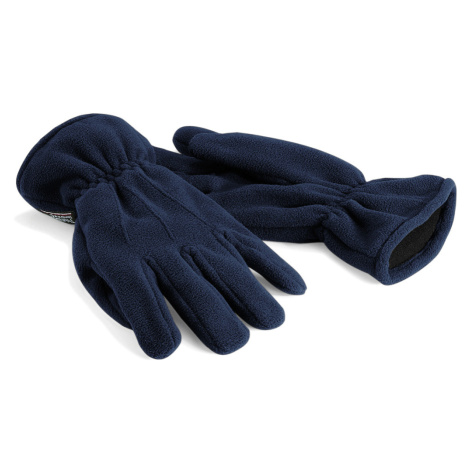 Beechfield Fleecové zimné rukavice B295 French Navy