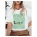 Women's T-shirt LAMOR green Dstreet