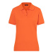 James&amp;Nicholson Dámska polokošeľa JN071 Dark Orange