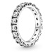 Pandora Trblietavý strieborný prsteň s čírymi kryštálmi Timeless 190050C01 56 mm