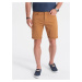 Ombre CHINO men's shorts - camel