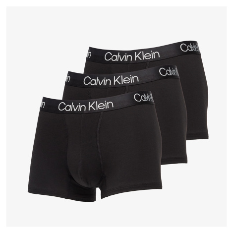 Calvin Klein Structure Cotton Trunk 3-Pack Black