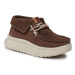 Hey Dude Poltopánky Wendy Peak Fold Boot Suede 40256-204 Hnedá