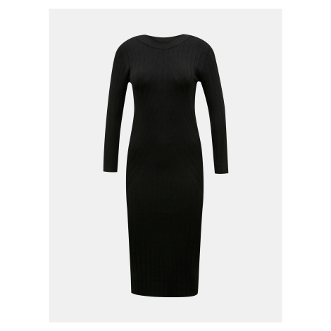 Jacqueline de Yong Kate's Black Sweater Dress JDY