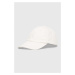 Bavlnená šiltovka Tommy Hilfiger biela farba, jednofarebná