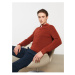 LC Waikiki High Collar Long Sleeve Men's Knitwear Sweater