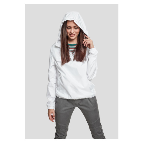 Women's Basic Tug-of-War Jacket White