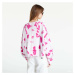Nike Sportswear Women's Oversized Fleece Tie-Dye Crew Sweatshirt Pink